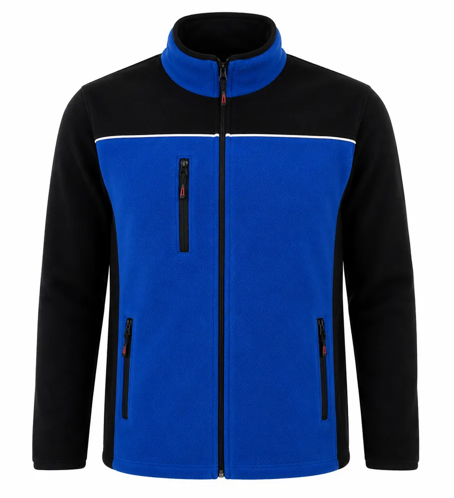Çift Renk Softech Polar – Siyah/Mavi